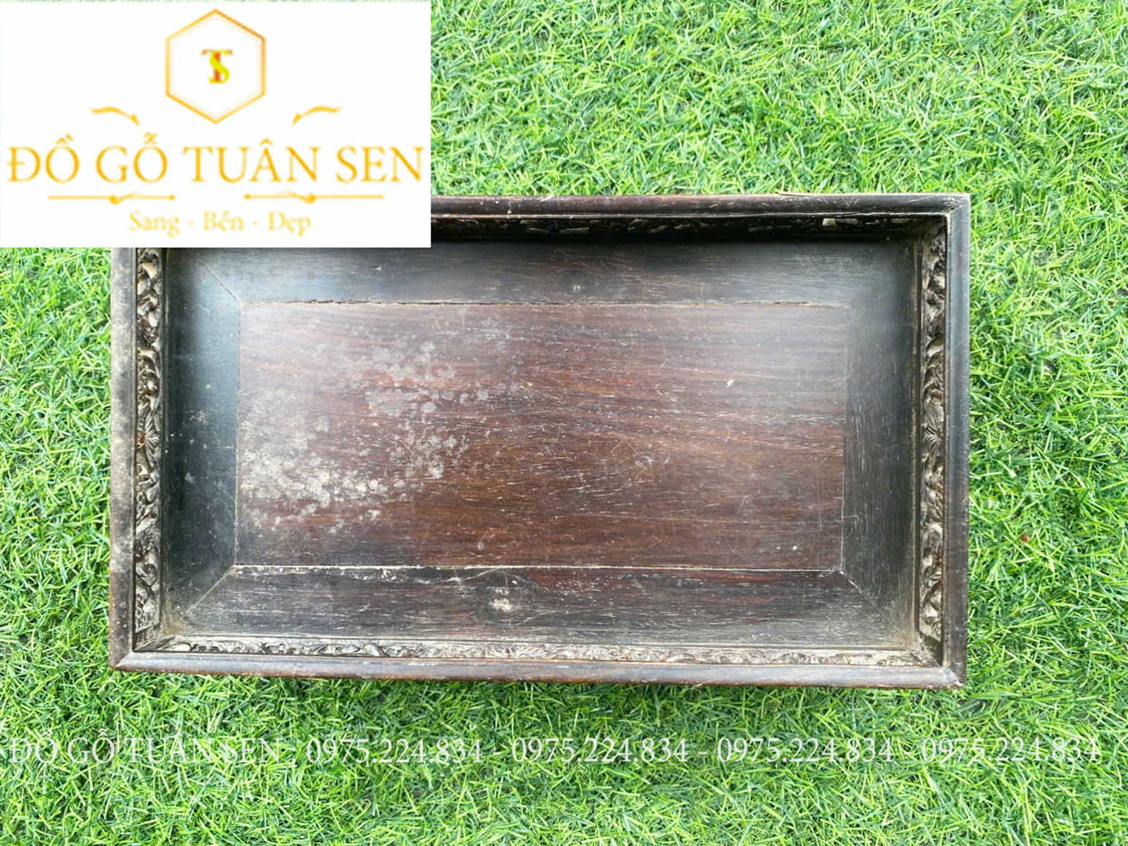 Thông tin kích thước khay trà gỗ trắc